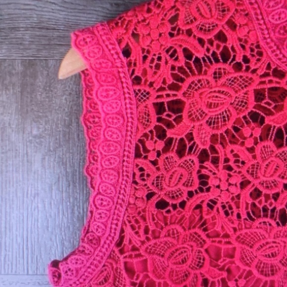 Pink Ruffled One-Shoulder Top - Picture 3 of 3